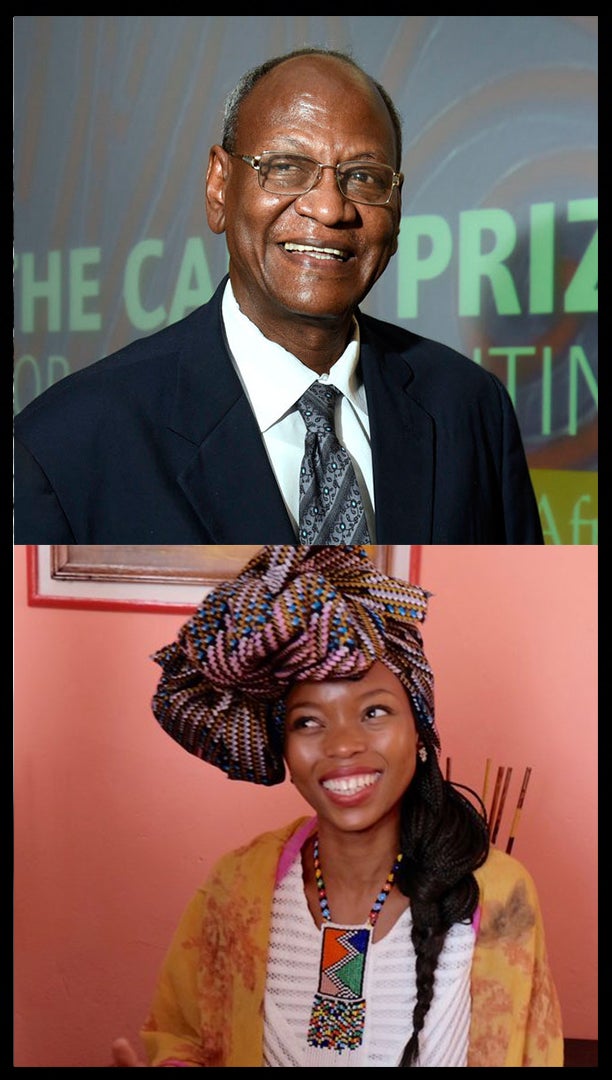 Bushra Elfadil headshot and Magogodi Makhene headshot 