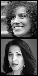 Aracelis Girmay headshot and Ada Limon headshot