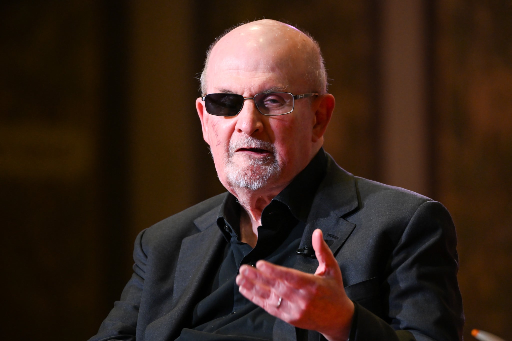 Author Salman Rushdie